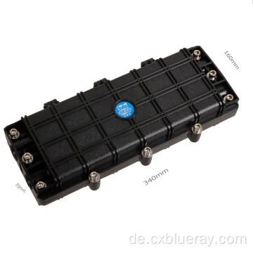 24 48 Kern wasserdichte Glasfaserkabel -Kit Plc Splitter Verschlussbox Telekommunikationskabelkabelgehäuse